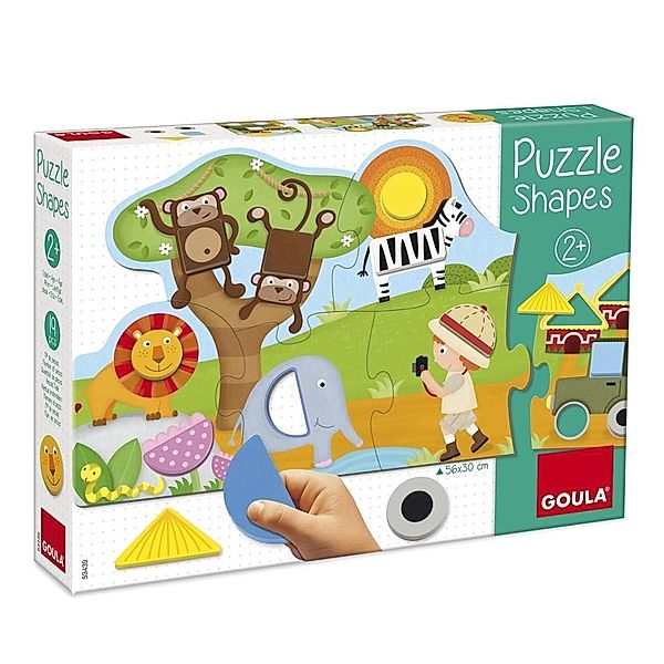 Goula Puzzle Formen 19-teilig