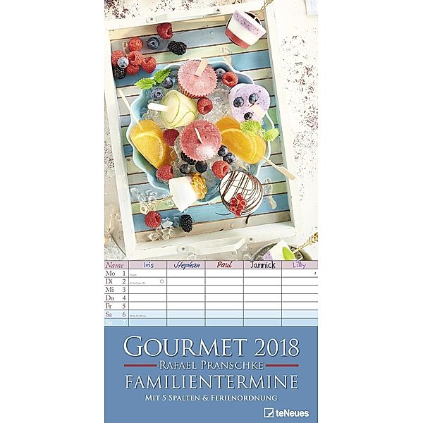 Gourmet 2018 Familienplaner, Rafael Pranschke