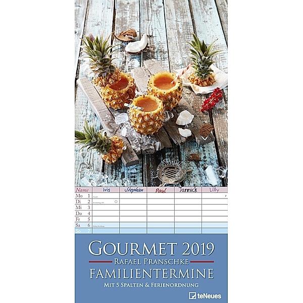 Gourmet 2019 Familienplaner