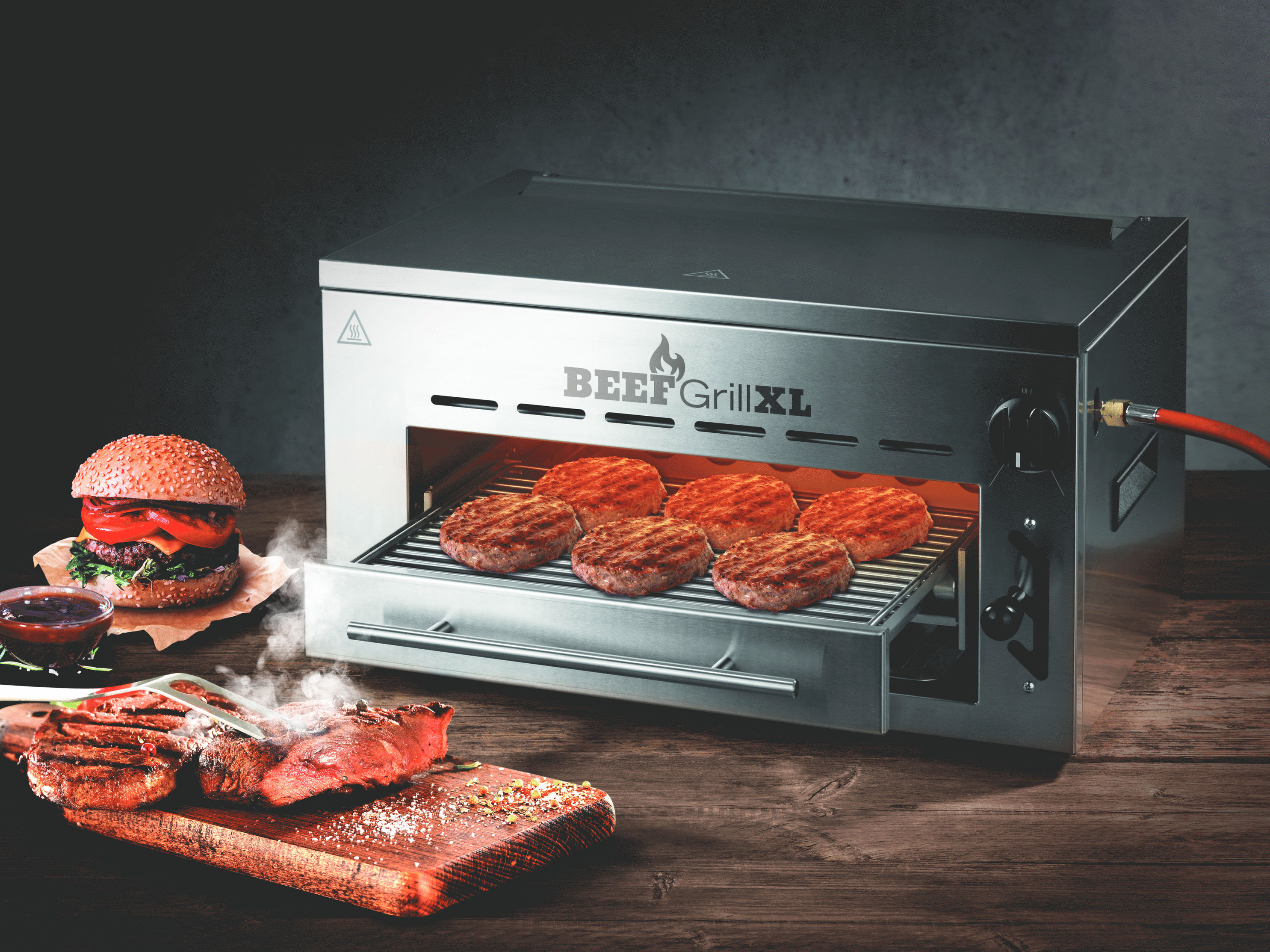 GOURMETmaxx Beef Grill Gas-Oberhitzegrill bestellen | Weltbild.de