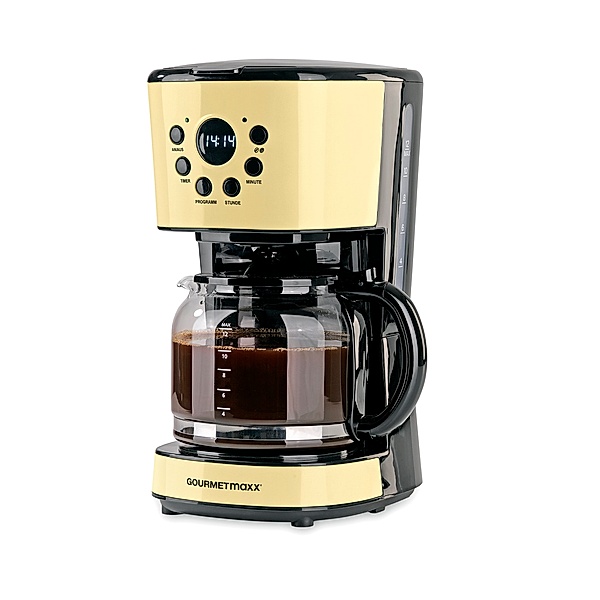 GourmetMaxx Kaffeemaschine Retro 900W
