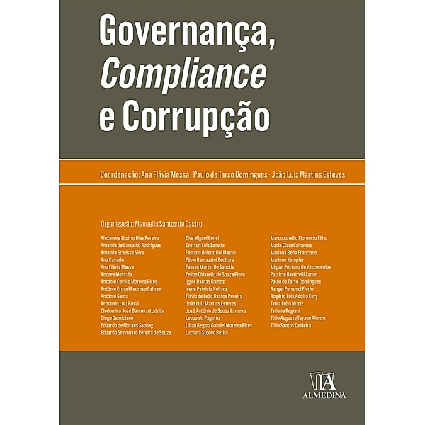 Governança, Compliance e Corrupção, Ana Flávia Messa, Paulo de Tarso Domingues