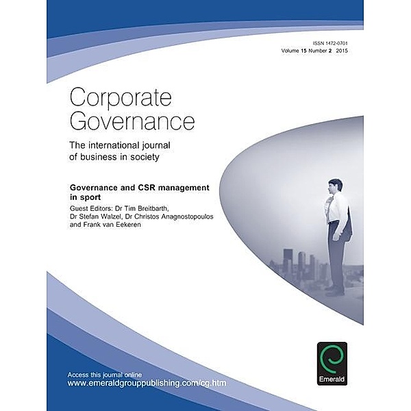 Governance and CSR Management in Sport