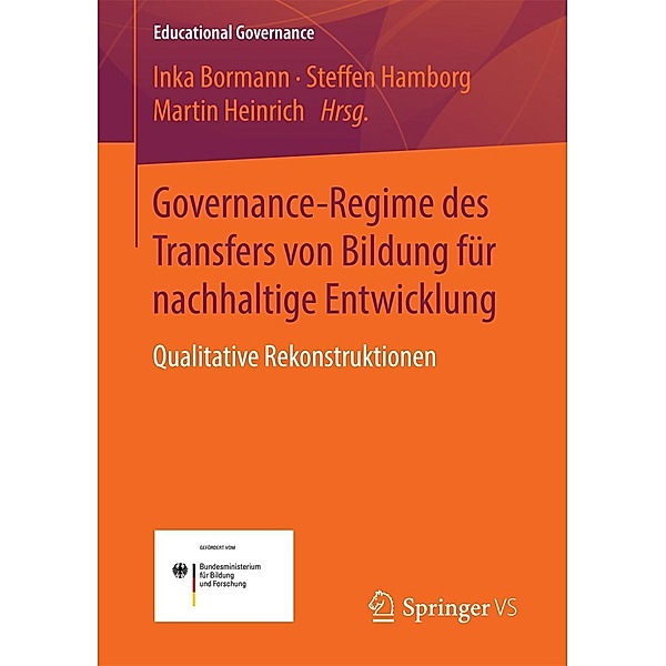 Governance-Regime des Transfers von Bildung für nachhaltige Entwicklung / Educational Governance Bd.34