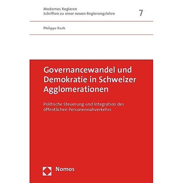 Governancewandel und Demokratie in Schweizer Agglomerationen, Philippe Koch