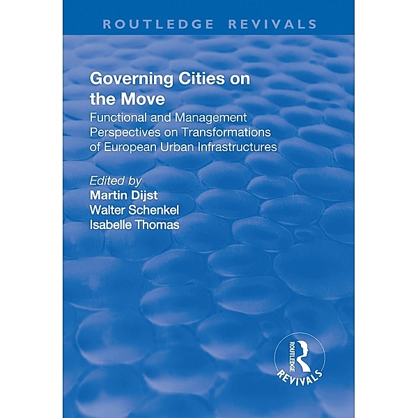 Governing Cities on the Move, Walter Schenkel