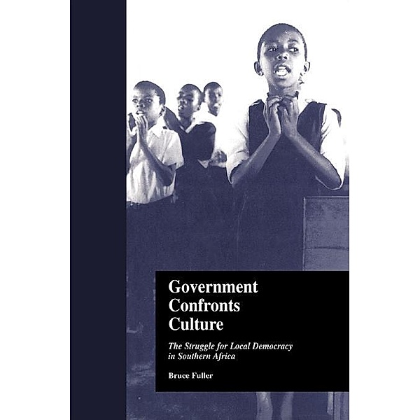 Government Confronts Culture, Bruce Fuller