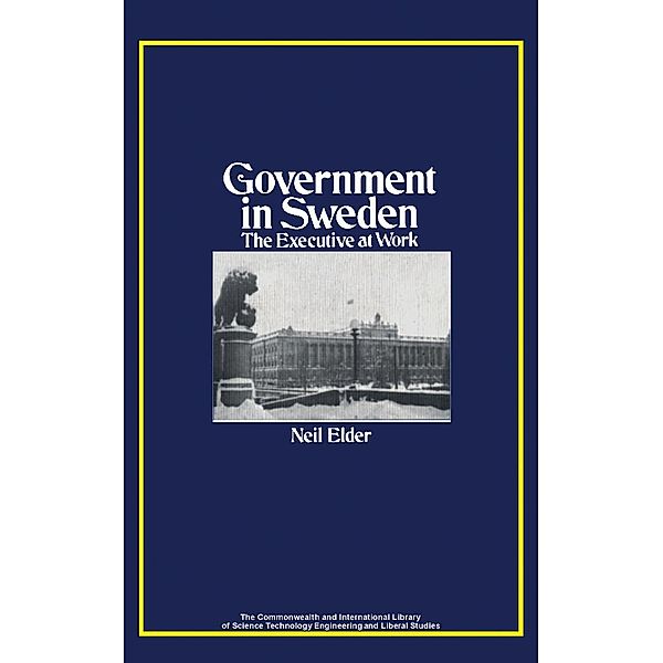 Government in Sweden, Neil C. M. Elder