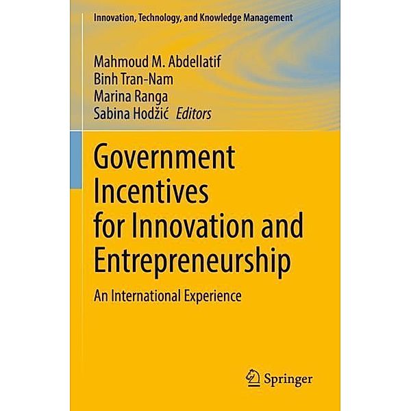 Government Incentives for Innovation and Entrepreneurship