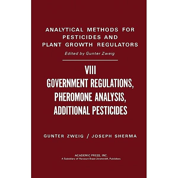 Government Regulations, Pheromone Analysis, Additional Pesticides