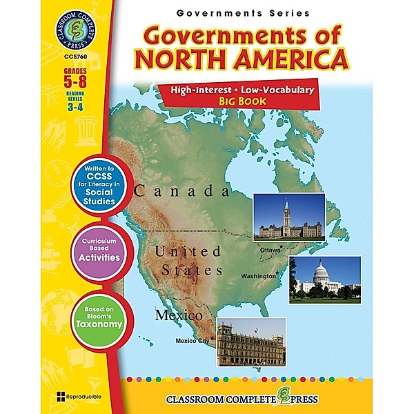 Governments of North America Big Book, Brenda Rollins
