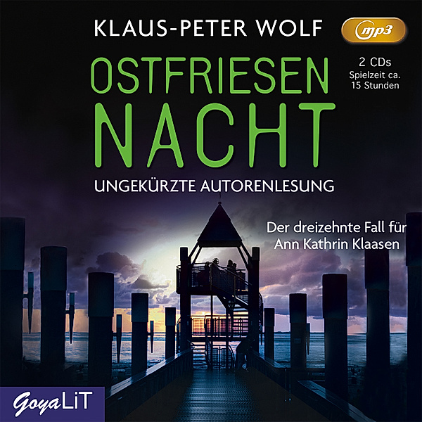 GoyaLiT - Ostfriesennacht,2 Audio-CD, MP3, Klaus-Peter Wolf