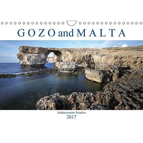 Gozo and Malta Mediterranean Paradise (Wall Calendar 2017 DIN A4 Landscape), Joana Kruse