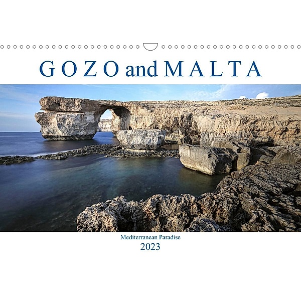 Gozo and Malta Mediterranean Paradise (Wall Calendar 2023 DIN A3 Landscape), Joana Kruse