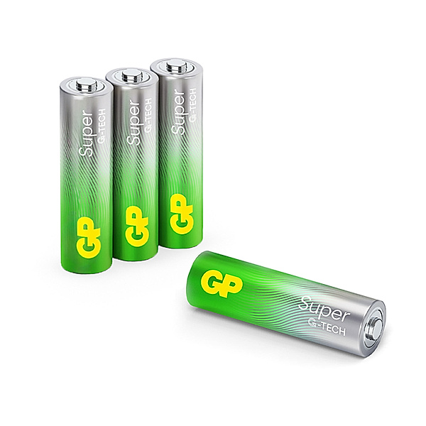 GP Batterien Alkaline AA, 4er Pack