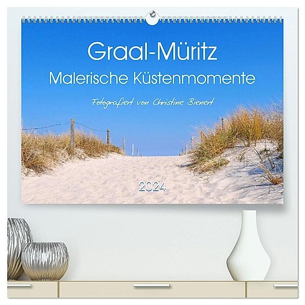 Graal-Müritz, Malerische Küstenmomente (hochwertiger Premium Wandkalender 2024 DIN A2 quer), Kunstdruck in Hochglanz, Christine Bienert