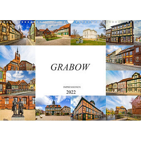 Grabow Impressionen (Wandkalender 2022 DIN A3 quer), Dirk Meutzner