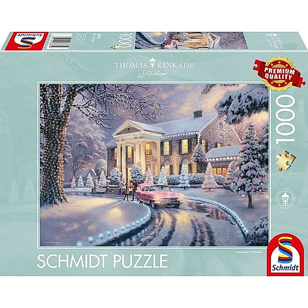 SCHMIDT SPIELE Graceland Christmas, Thomas Kinkade