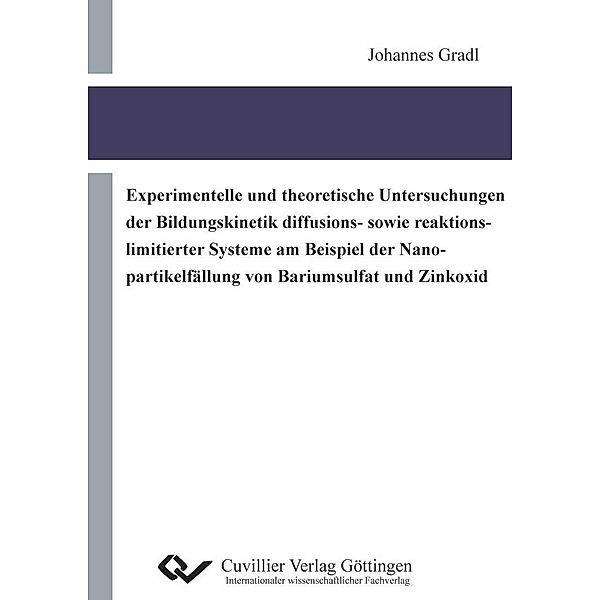 Gradl, J: Experimentelle und theoretische Untersuchungen der, Johannes Gradl