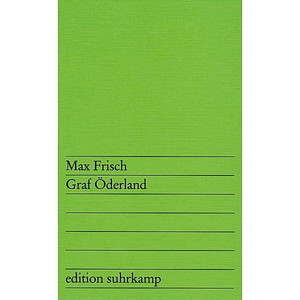 Graf Öderland, Max Frisch