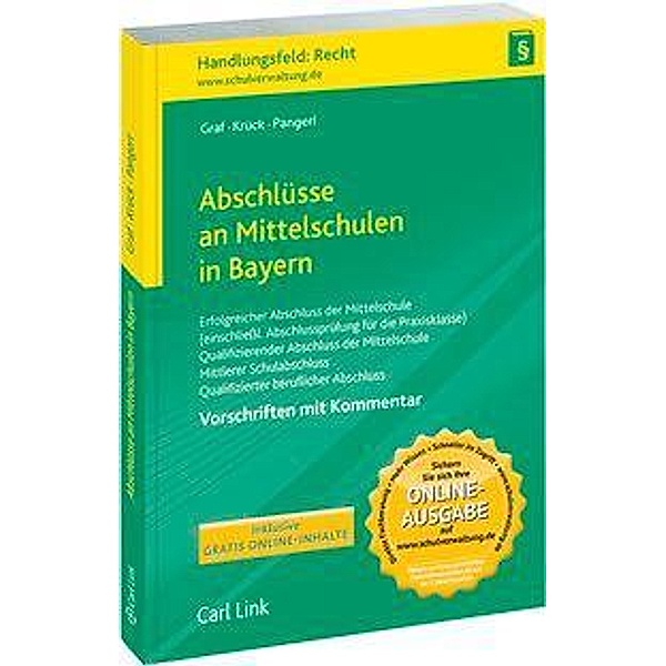 Graf, S: Abschlüsse an Mittelschulen in Bayern, Stefan Graf, Helmut Krück, Maximilian Pangerl