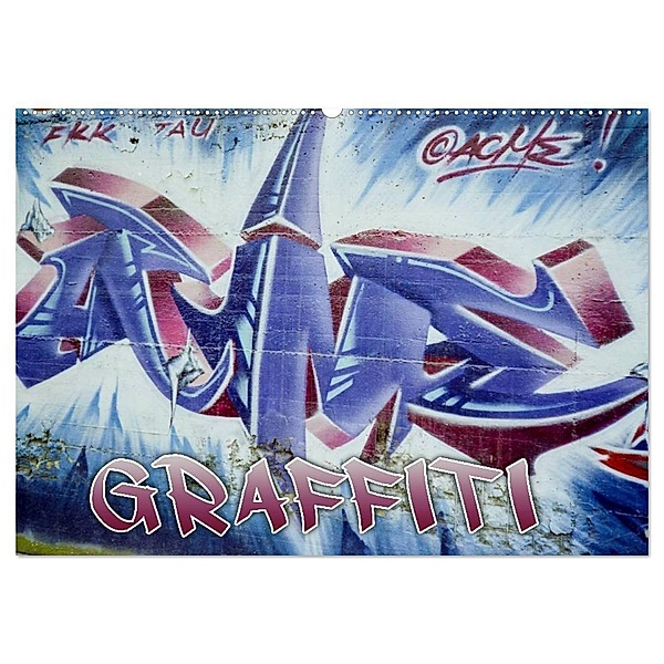 Graffiti - Kunst aus der Dose (Wandkalender 2024 DIN A2 quer), CALVENDO Monatskalender, ACME