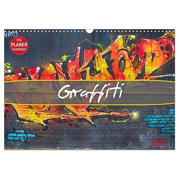 Graffiti (Wandkalender 2024 DIN A3 quer), CALVENDO Monatskalender, Dirk Meutzner