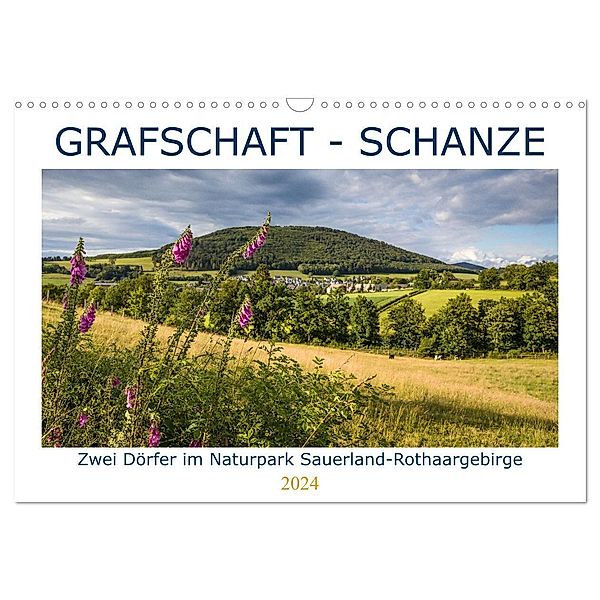 Grafschaft - Schanze (Wandkalender 2024 DIN A3 quer), CALVENDO Monatskalender, Heidi Bücker