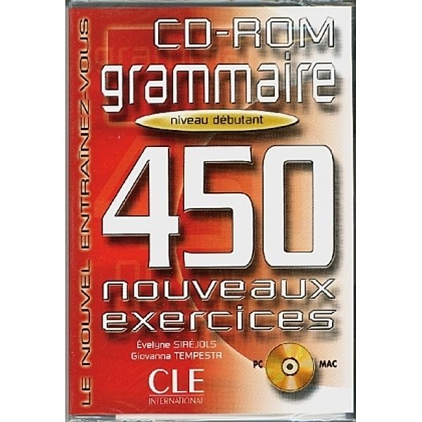 Grammaire, Le nouvel Entrainez-vous: 450 nouveaux exercices, niveau debutant, 1 CD-ROM