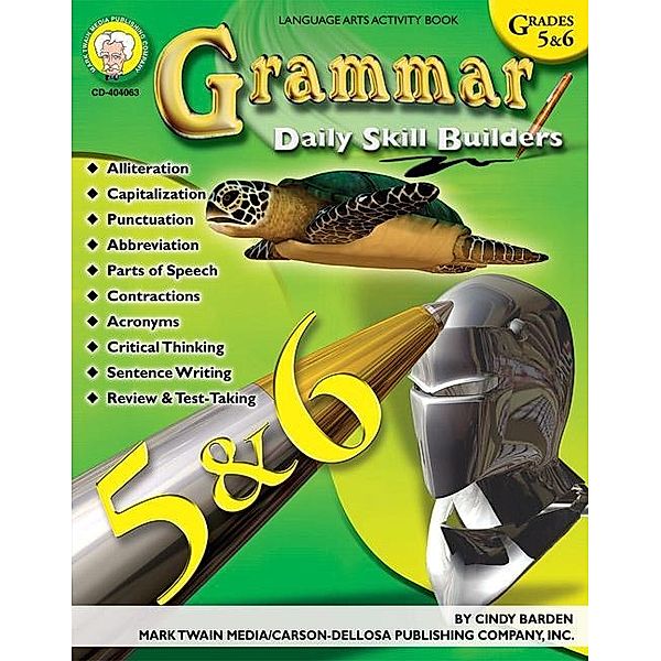 Grammar, Grades 5 - 6 / Daily Skill Builders, Cindy Barden