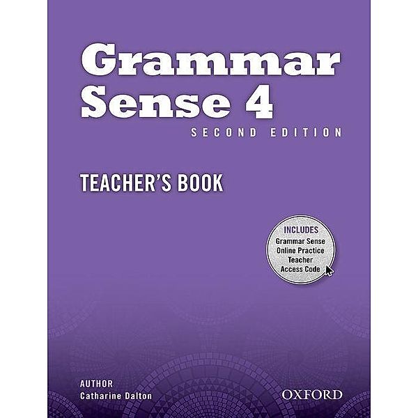 Grammar Sense 4. Teacher's Book with Online Practice Access Code Card, Susan Kesner