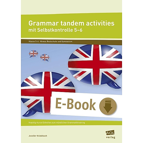 Grammar tandem activities mit Selbstkontrolle 5-6, Jennifer Kriebitzsch-Neuburg