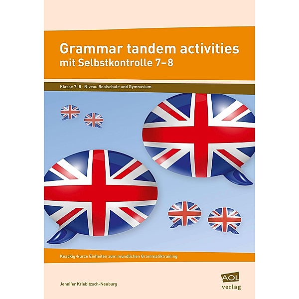 Grammar tandem activities mit Selbstkontrolle 7-8, Jennifer Kriebitzsch-Neuburg