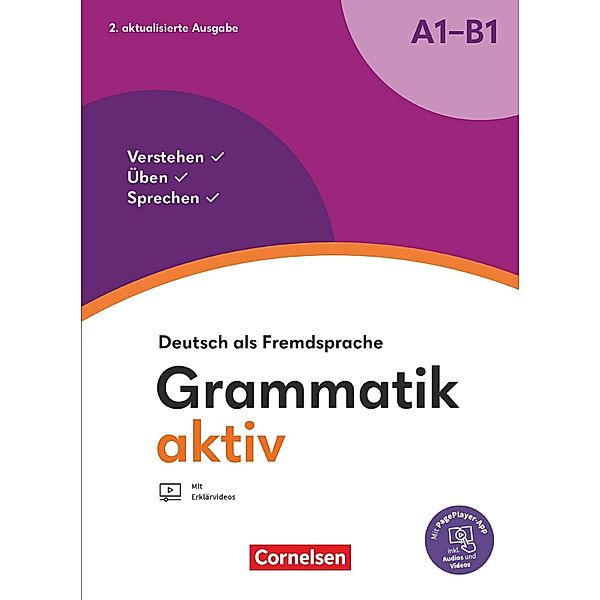 Grammatik aktiv - Deutsch als Fremdsprache - 2. aktualisierte Ausgabe - A1-B1, Friederike Jin, Ute Voß