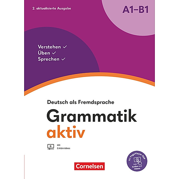 Grammatik aktiv - Deutsch als Fremdsprache - 2. aktualisierte Ausgabe - A1-B1, Friederike Jin, Ute Voss