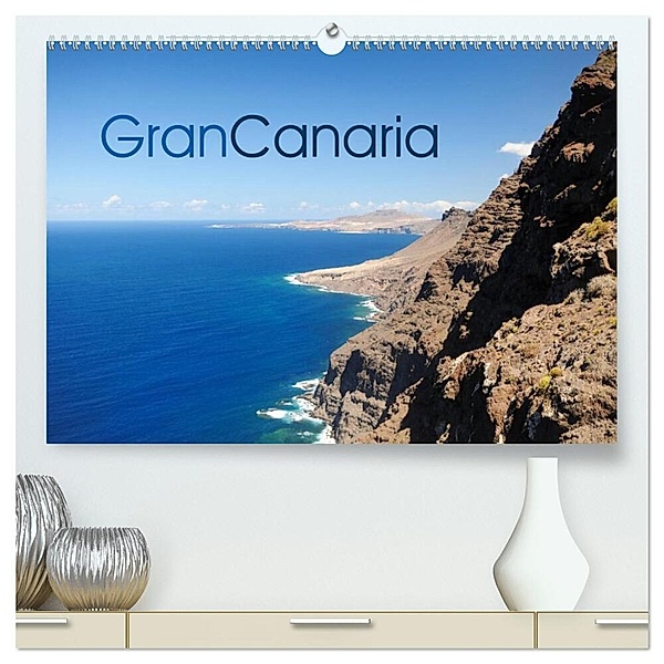 Gran Canaria 2024 (hochwertiger Premium Wandkalender 2024 DIN A2 quer), Kunstdruck in Hochglanz, Photography PM