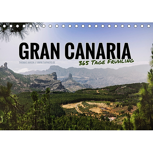 Gran Canaria - 365 Tage Frühling (Tischkalender 2020 DIN A5 quer), Thomas Jansen - tjaphoto.de