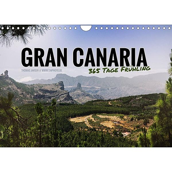 Gran Canaria - 365 Tage Frühling (Wandkalender 2023 DIN A4 quer), Thomas Jansen - tjaphoto.de