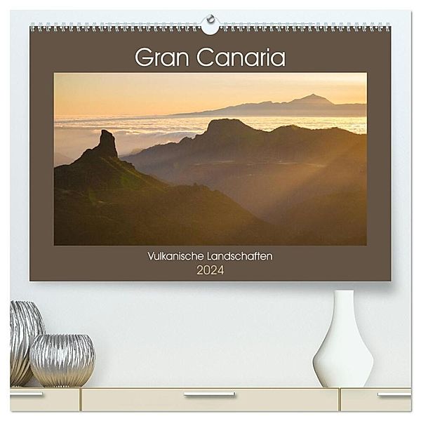 Gran Canaria - Die schönsten Ansichten (hochwertiger Premium Wandkalender 2024 DIN A2 quer), Kunstdruck in Hochglanz, Martin Wasilewski