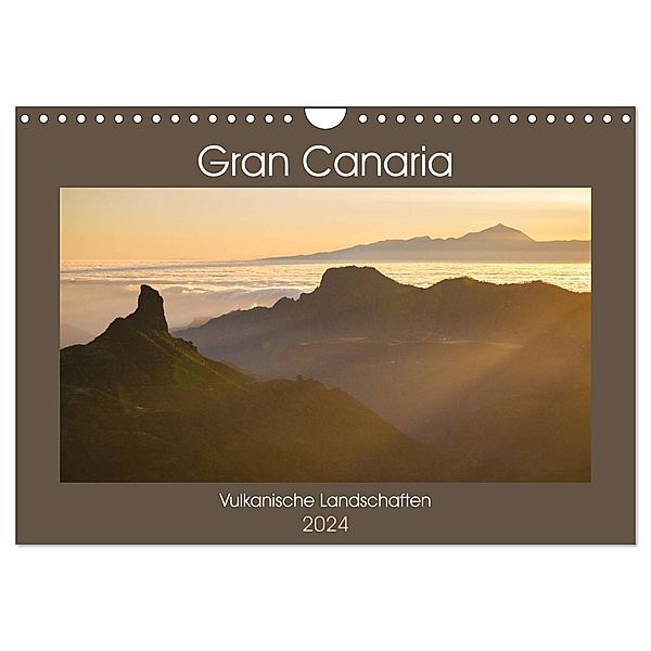 Gran Canaria - Die schönsten Ansichten (Wandkalender 2024 DIN A4 quer), CALVENDO Monatskalender, Martin Wasilewski