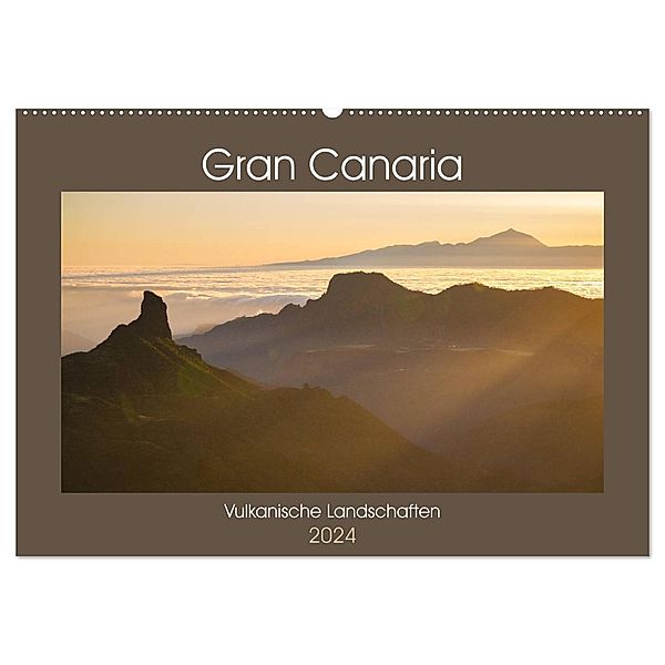 Gran Canaria - Die schönsten Ansichten (Wandkalender 2024 DIN A2 quer), CALVENDO Monatskalender, Martin Wasilewski