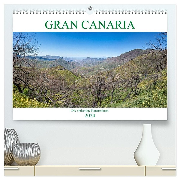 Gran Canaria - Die vielseitige Kanareninsel (hochwertiger Premium Wandkalender 2024 DIN A2 quer), Kunstdruck in Hochglanz, pixs:sell