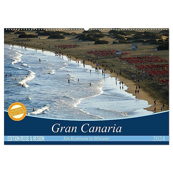 Gran Canaria - Ein Kontinent in Miniatur (Wandkalender 2024 DIN A2 quer), CALVENDO Monatskalender, Cristina Wilson Kunstmotivation GbR
