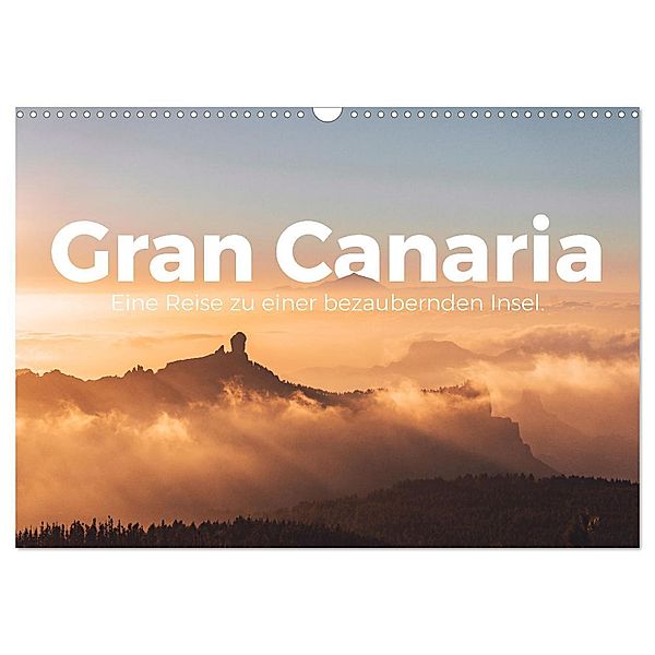 Gran Canaria - Eine Reise zu einer bezaubernden Insel. (Wandkalender 2024 DIN A3 quer), CALVENDO Monatskalender, M. Scott