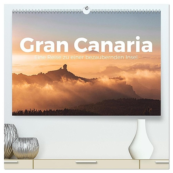 Gran Canaria - Eine Reise zu einer bezaubernden Insel. (hochwertiger Premium Wandkalender 2024 DIN A2 quer), Kunstdruck in Hochglanz, M. Scott