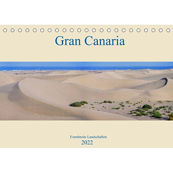 Gran Canaria - Extrabreite Landschaften (Tischkalender 2022 DIN A5 quer), Martin Wasilewski