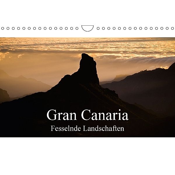 Gran Canaria - Fesselnde Landschaften (Wandkalender 2018 DIN A4 quer) Dieser erfolgreiche Kalender wurde dieses Jahr mit, Martin Wasilewski