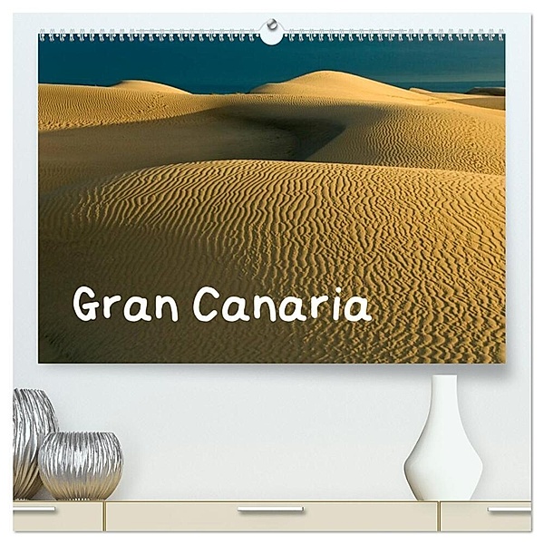 Gran Canaria (hochwertiger Premium Wandkalender 2024 DIN A2 quer), Kunstdruck in Hochglanz, Frauke Scholz