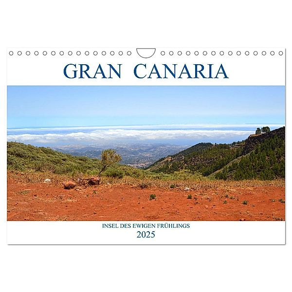 Gran Canaria - Insel des ewigen Frühlings (Wandkalender 2025 DIN A4 quer), CALVENDO Monatskalender, Calvendo, Sascha Stoll