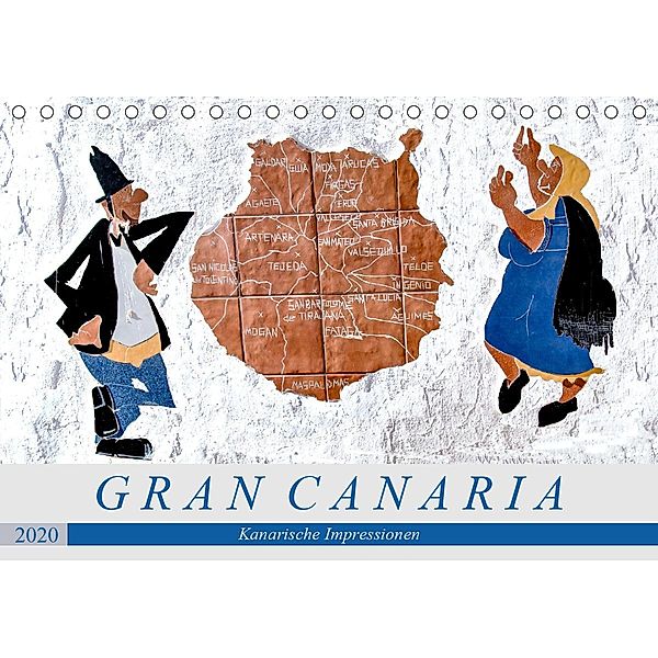 Gran Canaria - Kanarische Impressionen (Tischkalender 2020 DIN A5 quer), Dieter Meyer